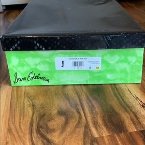 Sam Edelman over-the-knee black suede boots